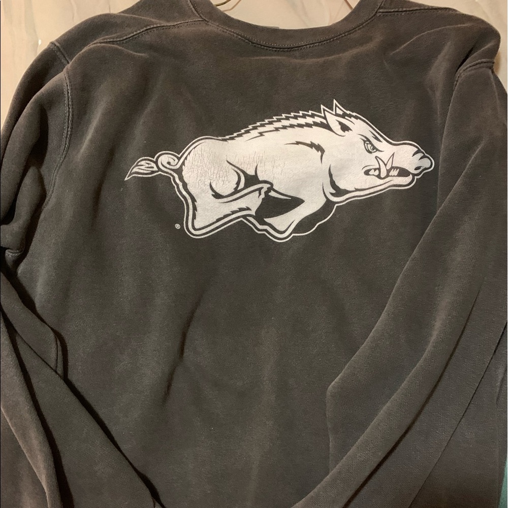 Arkansas Razorback crewneck